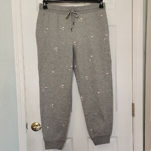 Honeydew Intimates Gray Pajama Pants with Pink Accents